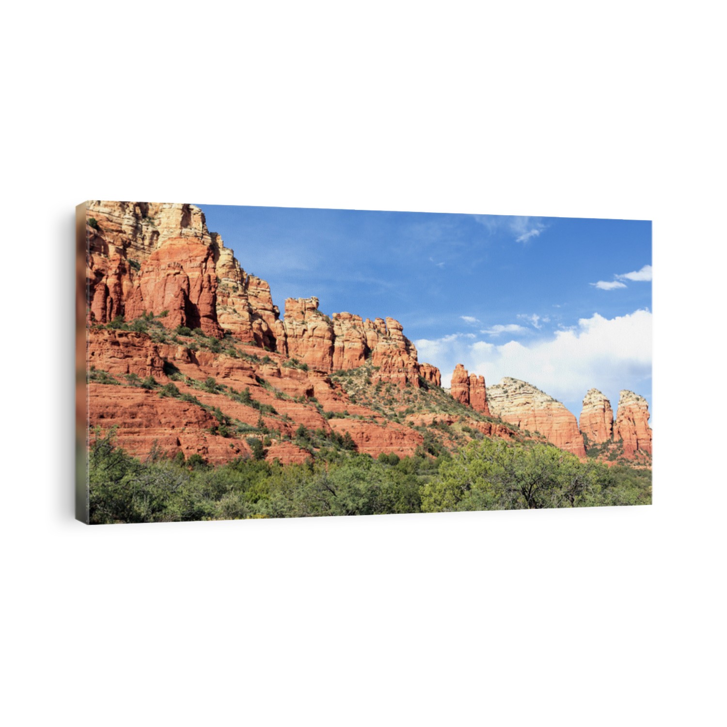 panoramic view of famous wilderness landscape near Sedona